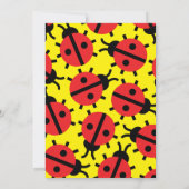 Dame Bug Animal Kind Birthday Party Kaart (Achterkant)