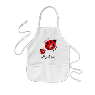 Dame Bug Craft Aprons voor kinderen Kinder Schort