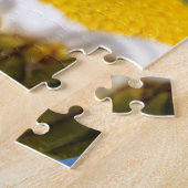 Dame bug in madeliefje legpuzzel (Zijkant)