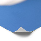 Dame bug in madeliefje poster (Hoek)