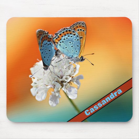 Dame Butterflies Muismat (Voorkant)