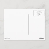 Dame Butterfly - Briefkaart (Achterkant)