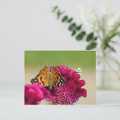 Dame Butterfly Briefkaart (Staand voorkant)