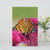 Dame Butterfly Briefpapier (Staand voorkant)