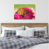 Dame Butterfly Canvas Afdruk (Insitu (Slaapkamer))