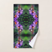 Dame Butterfly, gebilderd op Abstract rooster Bad Handdoek (Handdoek)