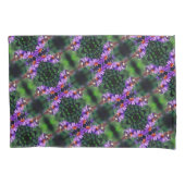 Dame Butterfly, gebilderd op Abstract rooster Kussensloop (Voorkant)