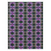 Dame Butterfly, gebilderd op Abstract rooster Tafelkleed (Voorkant)