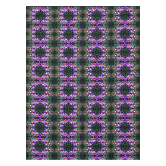 Dame Butterfly, gebilderd op Abstract rooster Tafelkleed (Voorkant)