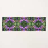 Dame Butterfly, gebilderd op Abstract rooster Yogamat (Voorkant (horizontaal))