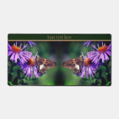 Dame Butterfly gekleurd op ventilator, speciaal ge Bureaumat (Voorkant)