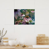Dame Butterfly-geleiders art 18x24 Poster (Keuken)