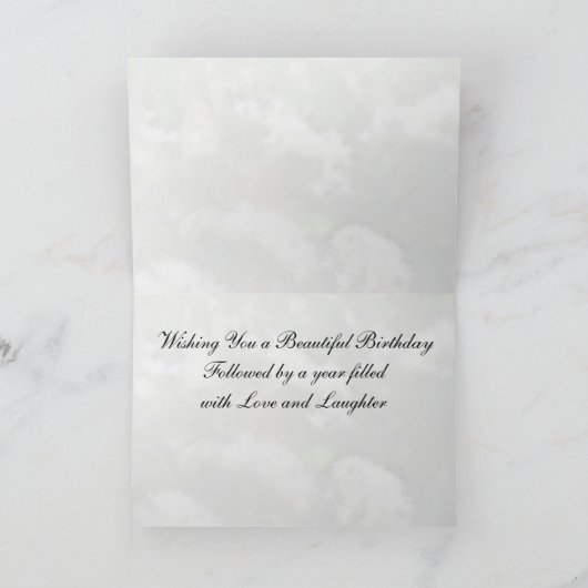 Dame Butterfly Kaart (Binnen)