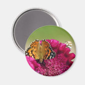 Dame Butterfly Magneet (Voorkant / Achterkant)