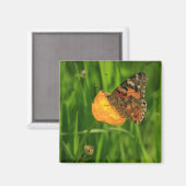 Dame Butterfly Magneet (Voorkant / Achterkant)
