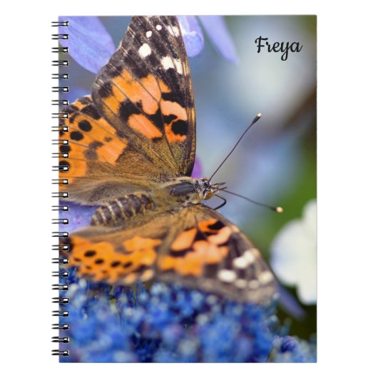 Dame Butterfly notitieboek (Voorkant)