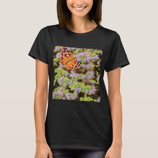 Dame Butterfly T-Shirt (Voorkant)