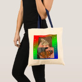 Dame Butterfly Tote Bag (Voorkant (product))