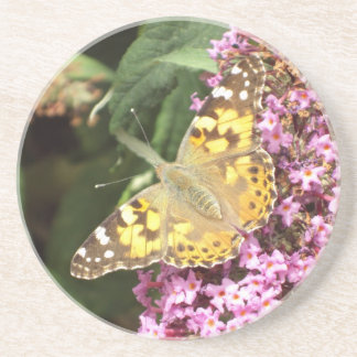 Dame Butterfly Zandsteen Onderzetter