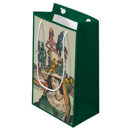 Dame - Cadeautas (Voorkant Gekanteld)