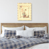 dame canvas afdruk (Insitu (Slaapkamer))