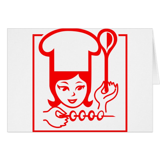 Dame Chef (Voorkant Horizontaal)