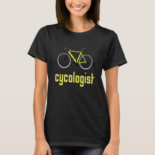 Dame Cycloloog Fietst Wegrace Wielrenner Triatleet T-shirt