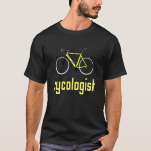 Dame Cycloloog Fietst Wegrace Wielrenner Triatleet T-shirt