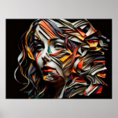 Dame de papier poster (Voorkant)