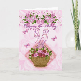 dame, de Rozen en de Bloemen van de 95ste Kaart