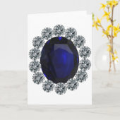 Dame Diana Verlovingsring Kaart (Gele Bloem)