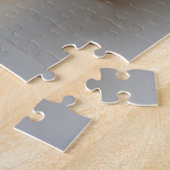 Dame die door een bos loopt legpuzzel (Zijkant)