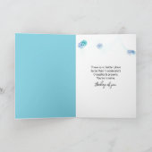 Dame Drink koffie en denkt aan jou Kaart (Binnen)