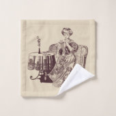 dame drink thee bad handdoek (Wasdoekje)