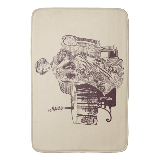 dame drink thee badmat (Voorkant Verticaal)