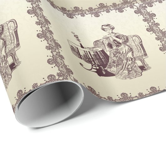 dame drink thee cadeaupapier (Rol Hoek)