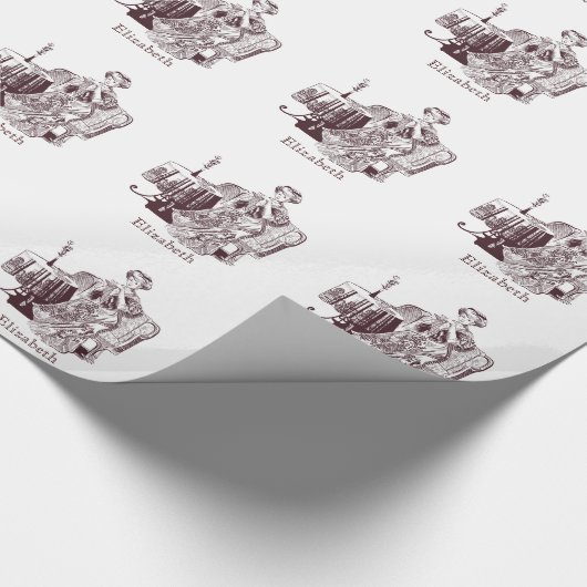 dame drink thee cadeaupapier (Hoek)