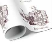 dame drink thee cadeaupapier (Rol Hoek)