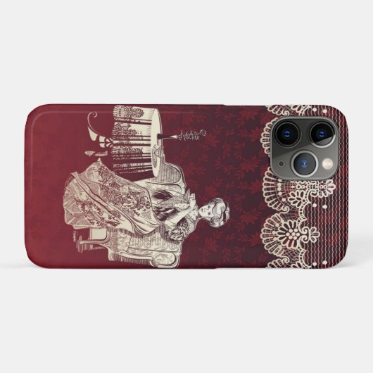 dame drink thee Case-Mate iPhone case (Achterkant (horizontaal))