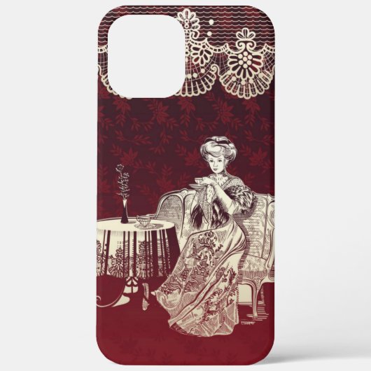 dame drink thee Case-Mate iPhone case (Achterkant)
