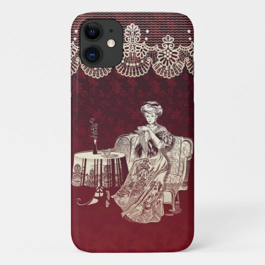 dame drink thee Case-Mate iPhone case (Achterkant)
