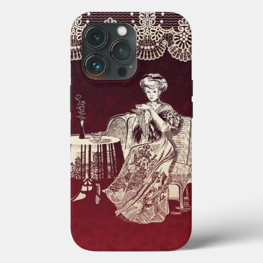 dame drink thee Case-Mate iPhone case (Achterkant)