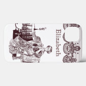 dame drink thee Case-Mate iPhone case (Achterkant (horizontaal))