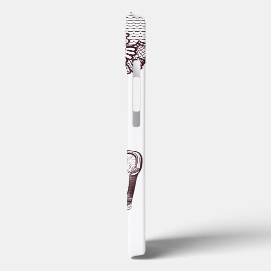 dame drink thee Case-Mate iPhone case (Achterkant / Links)