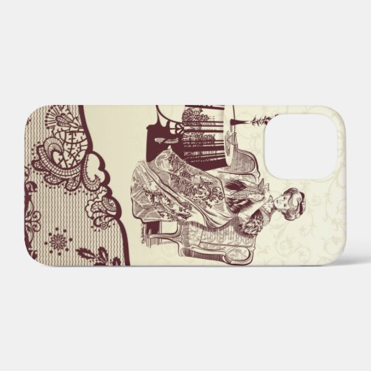 dame drink thee Case-Mate iPhone case (Achterkant (horizontaal))
