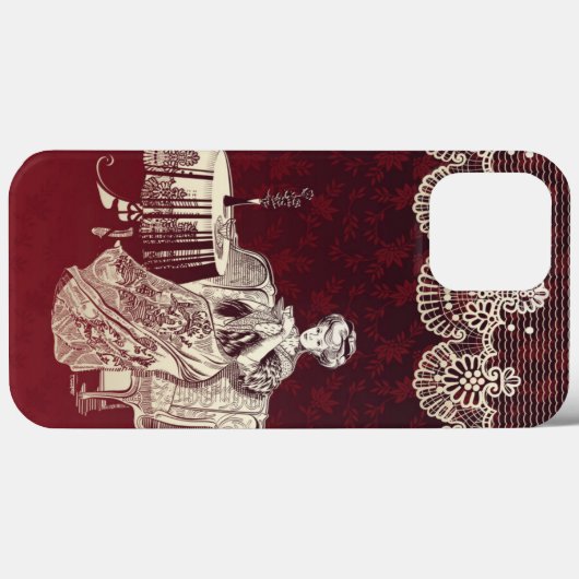 dame drink thee Case-Mate iPhone case (Achterkant (horizontaal))