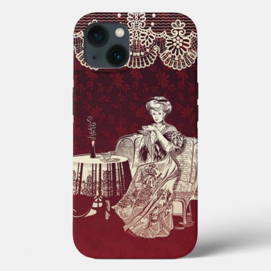 dame drink thee Case-Mate iPhone case (Achterkant)