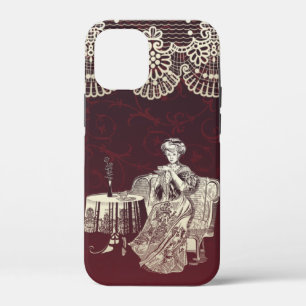 dame drink thee iPhone 12 mini hoesje