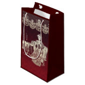 dame drink thee klein cadeauzakje (Voorkant Gekanteld)
