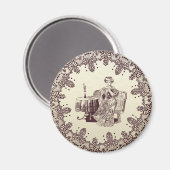 dame drink thee magneet (Voorkant / Achterkant)